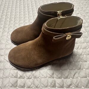 Janie and Jack brown suede boots